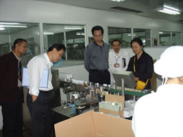 省領(lǐng)導、市領(lǐng)導來我司進行視察、指導