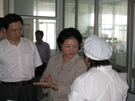 省領(lǐng)導(dǎo)、市領(lǐng)導(dǎo)來(lái)我司進(jìn)行視察、指導(dǎo)